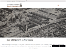 Tablet Screenshot of ofenwerk.de